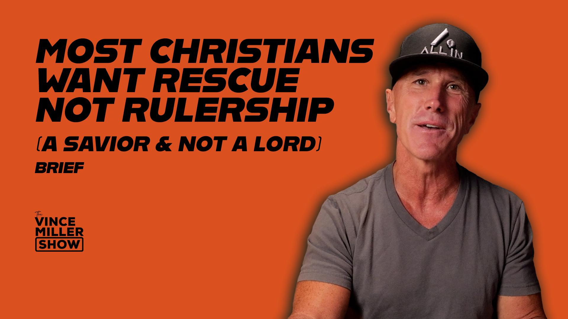Wust Not Ruler Brief | Most Christians Want Rescue Not Rulership (A Savior & Not A Lord)